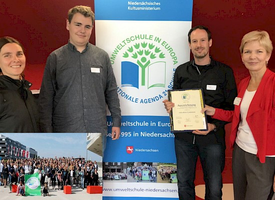 FKG erneut zertifiziert: Umweltschule in Europa - Internationale Nachhaltigkeitsschule