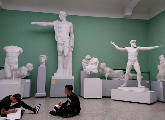 Antike Skulpturen: Kunstexkursion
