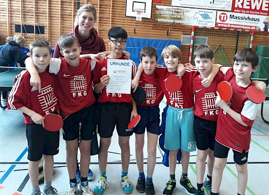 FKG-Tischtennis-Teams erfolgreich