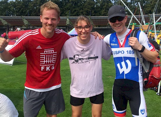 FKG erfolgreich beim Volkstriathlon