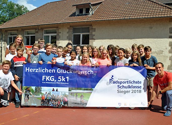 Göttingens radsportlichste Schulklasse