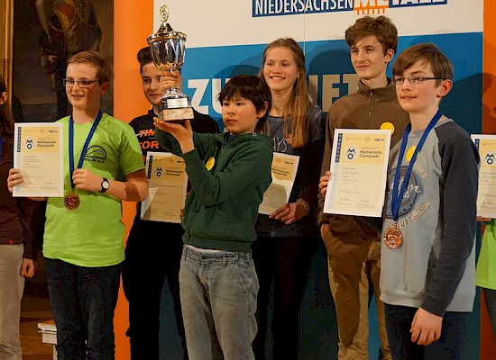 Erfolgreiches FKG-Team bei der Matheolympiade