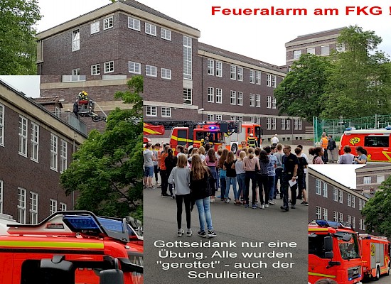 Feueralarm am FKG!