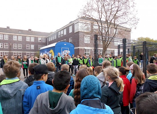 Die FKG-Mini-Olympiade mit den Grundschulen