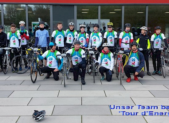 Unser Team bei der Tour d'Energie