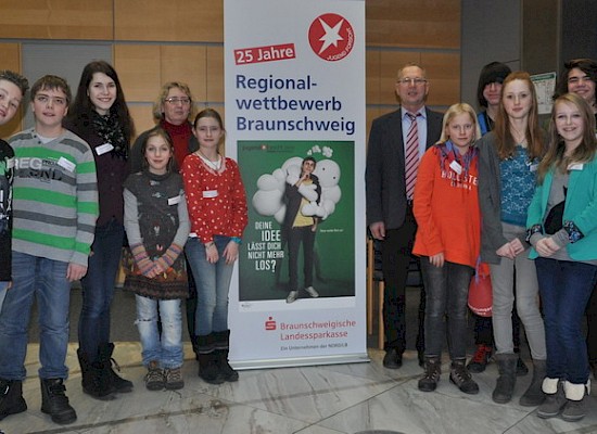 Unser erfolgreiches 'Jugend forscht'-Team