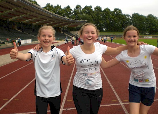 Sponsorenlauf im Jahnstadion