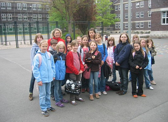 Schüler der Grundschule Dramfeld zu Besuch am FKG