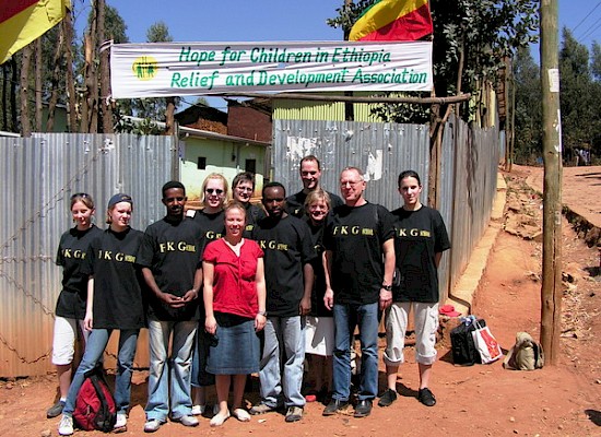 Die FKG-Delegation ist gut in Äthiopien angekommen