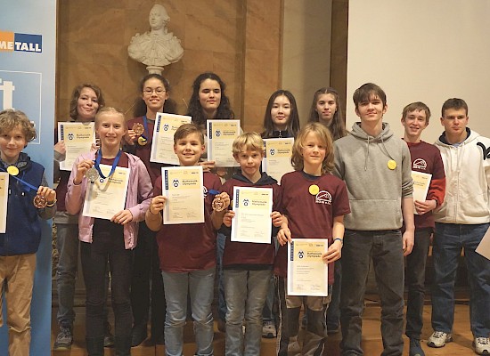 Erfolgreiche Mathe-Olympioniken