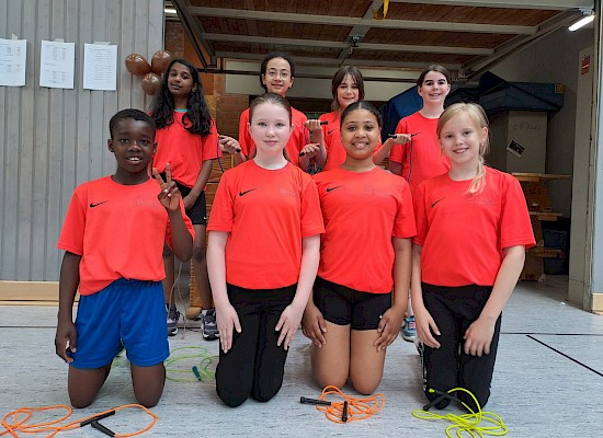 Rope Skipping Schulwettkampf